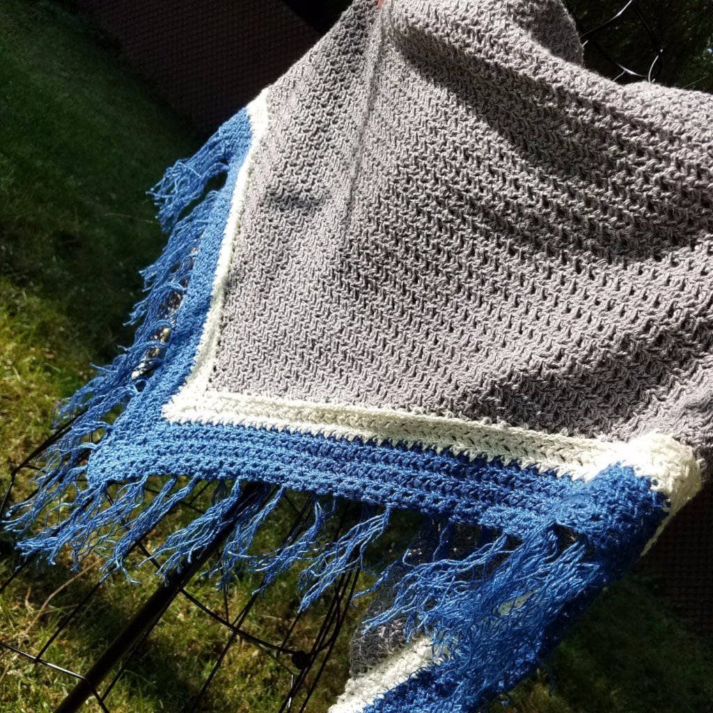 Stingray Shawl Crochet Kit