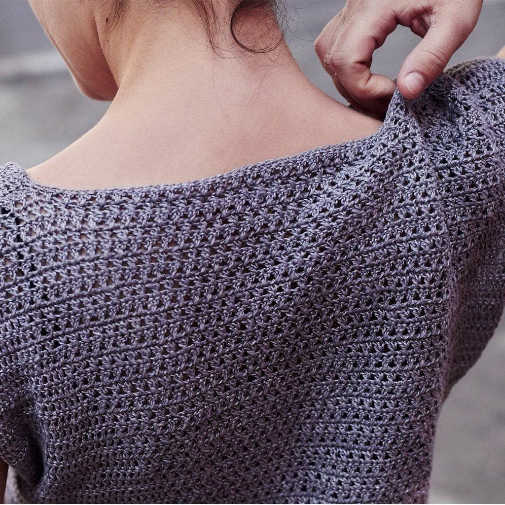 The Crossed Stitched Top Crochet Kit