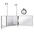 Tri-Fold Mirror with Telescopic Hanger