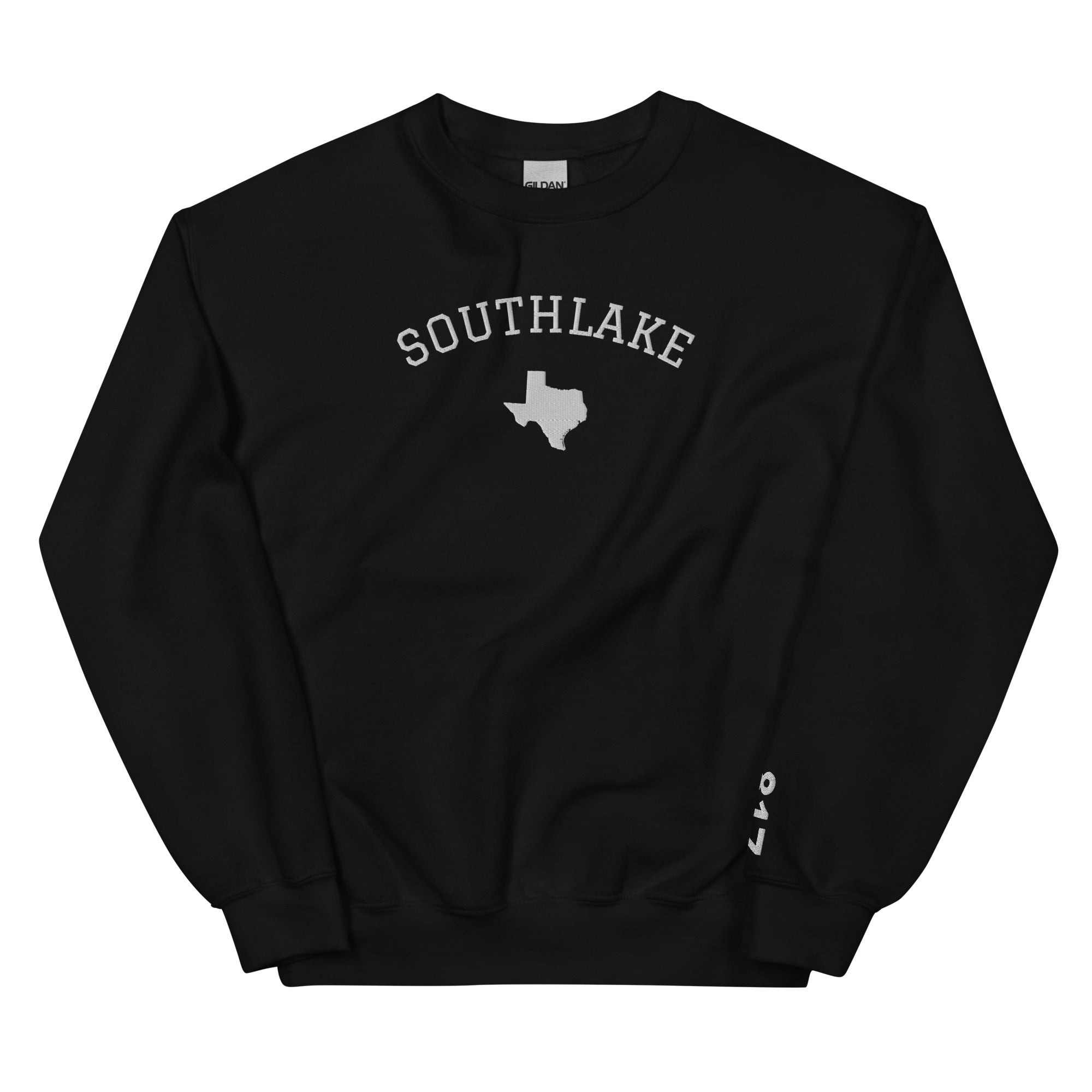 Southlake Texas Embroidered Crew Neck Sweatshirt