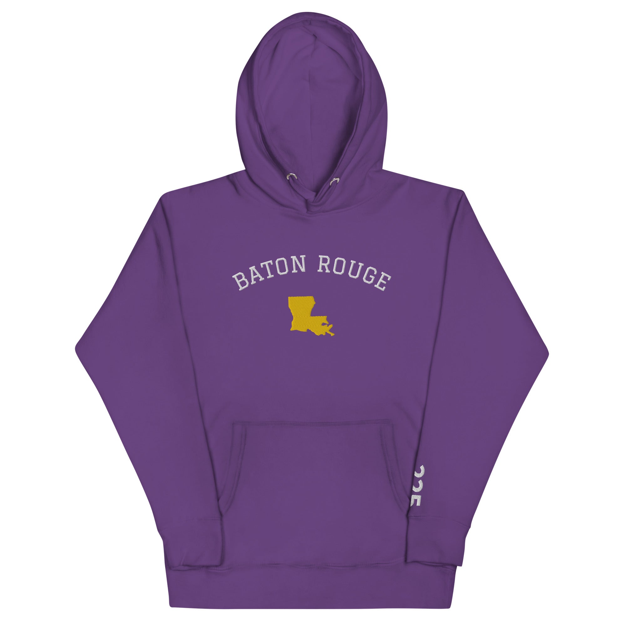Baton Rouge Louisiana Premium Embroidered Hoodie