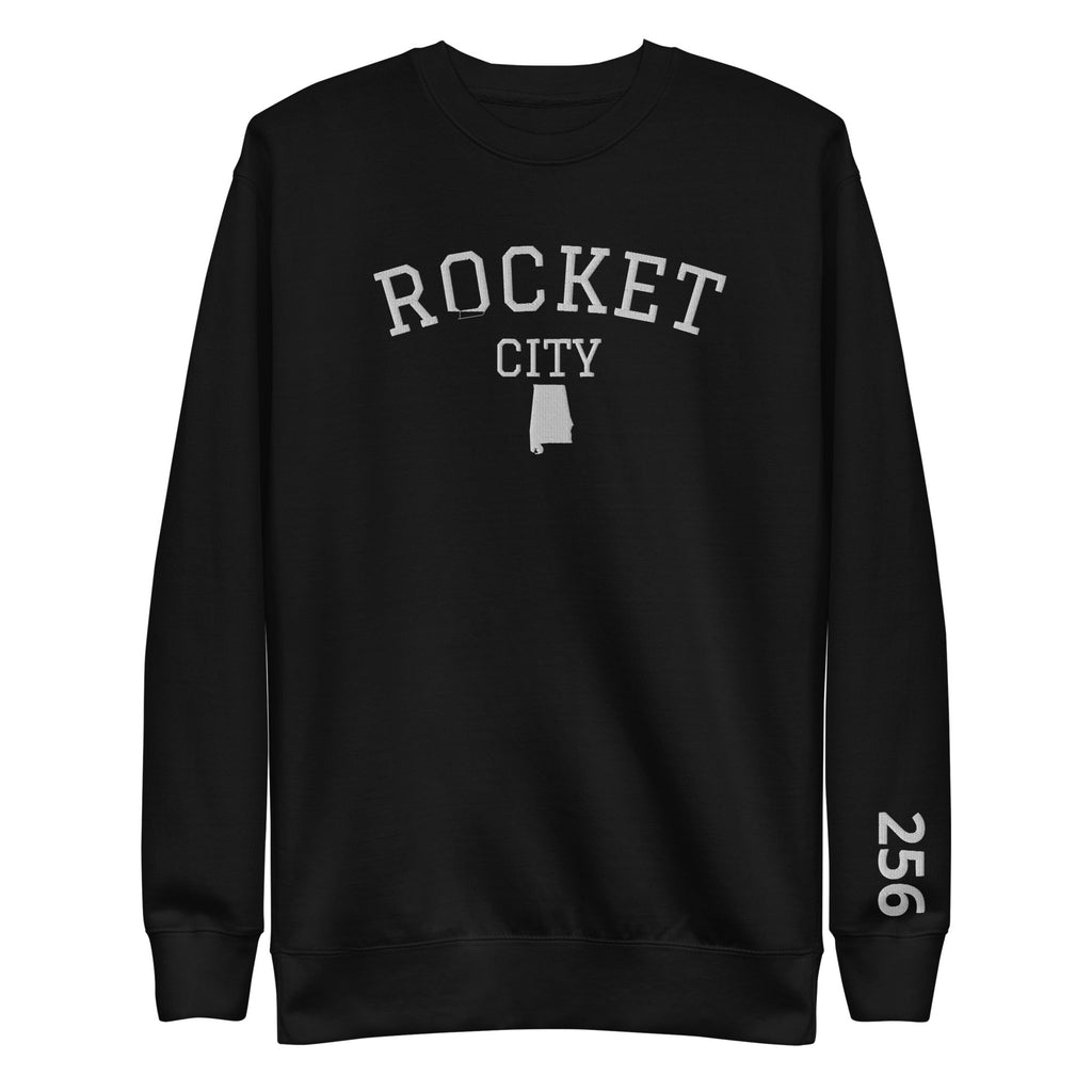 Huntsville Alabama Premium Embroidered Sweatshirt