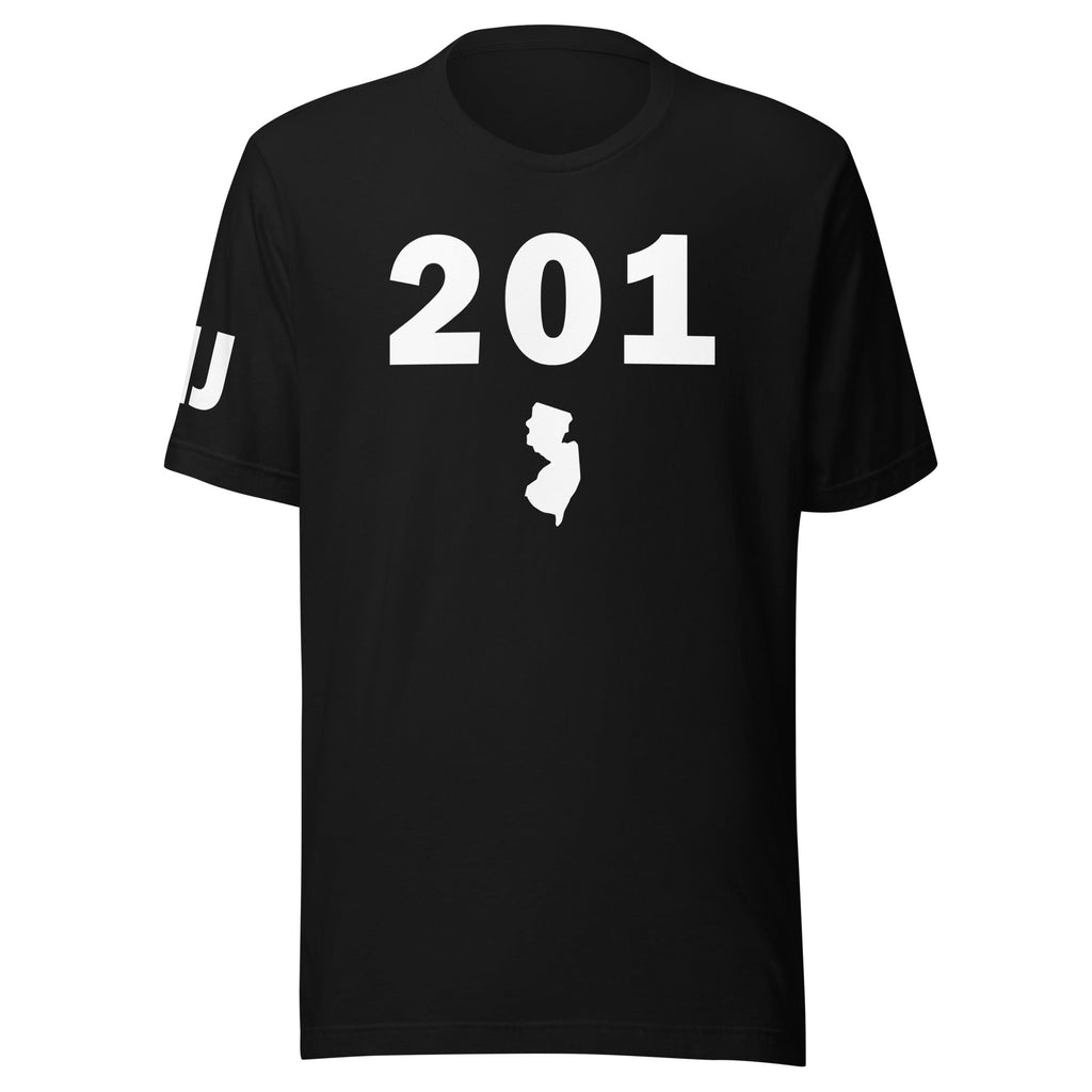 201 Area Code Unisex T-Shirt