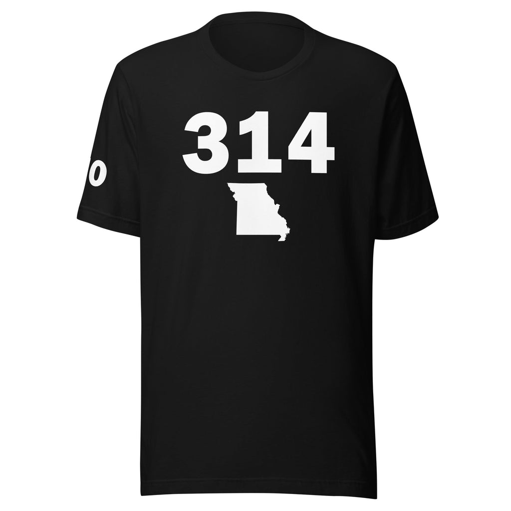 314 Area Code Unisex T Shirt