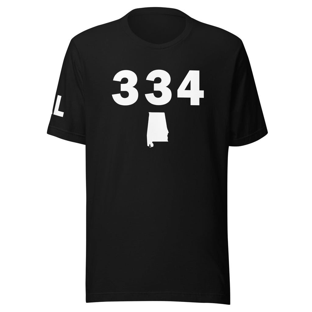 334 Area Code Unisex T Shirt