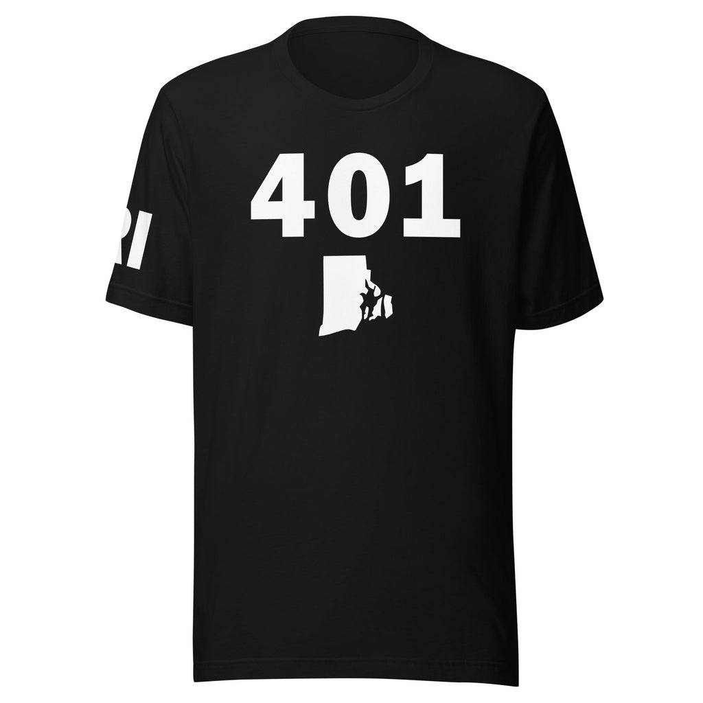 401 Area Code Unisex T Shirt