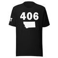 406 Area Code Unisex T Shirt