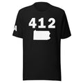 412 Area Code Unisex T Shirt
