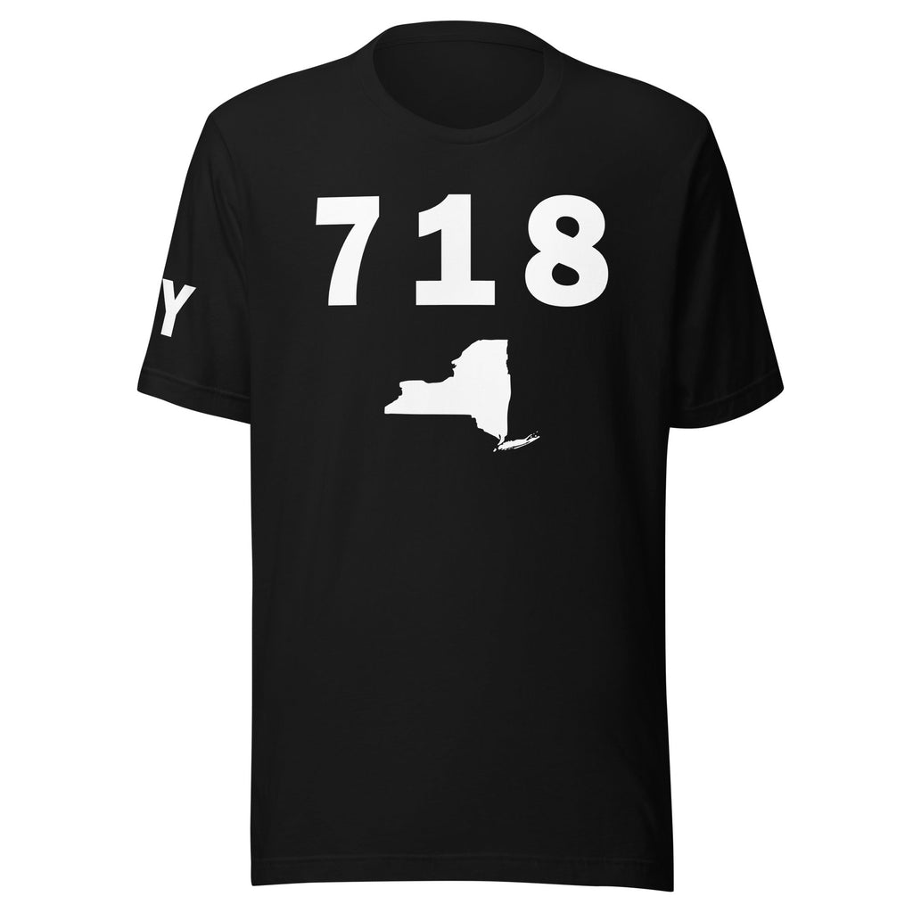 718 Area Code Unisex T Shirt