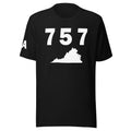 757 Area Code Unisex T Shirt