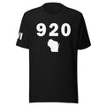 920 Area Code Unisex T Shirt