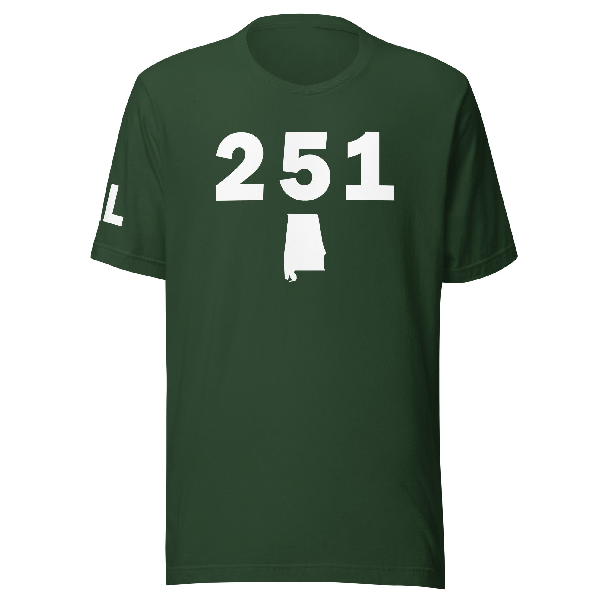 251 Area Code Unisex T Shirt