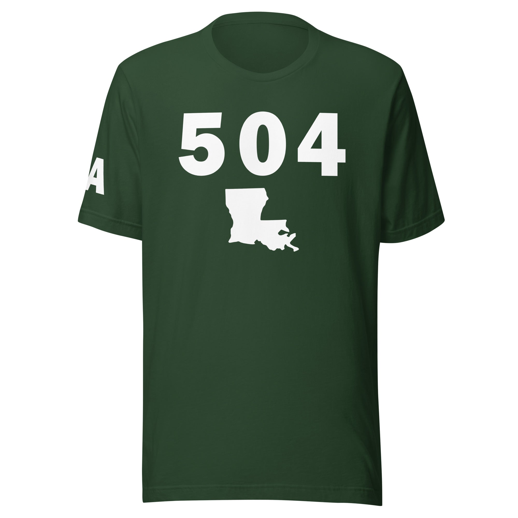 504 Area Code Unisex T Shirt