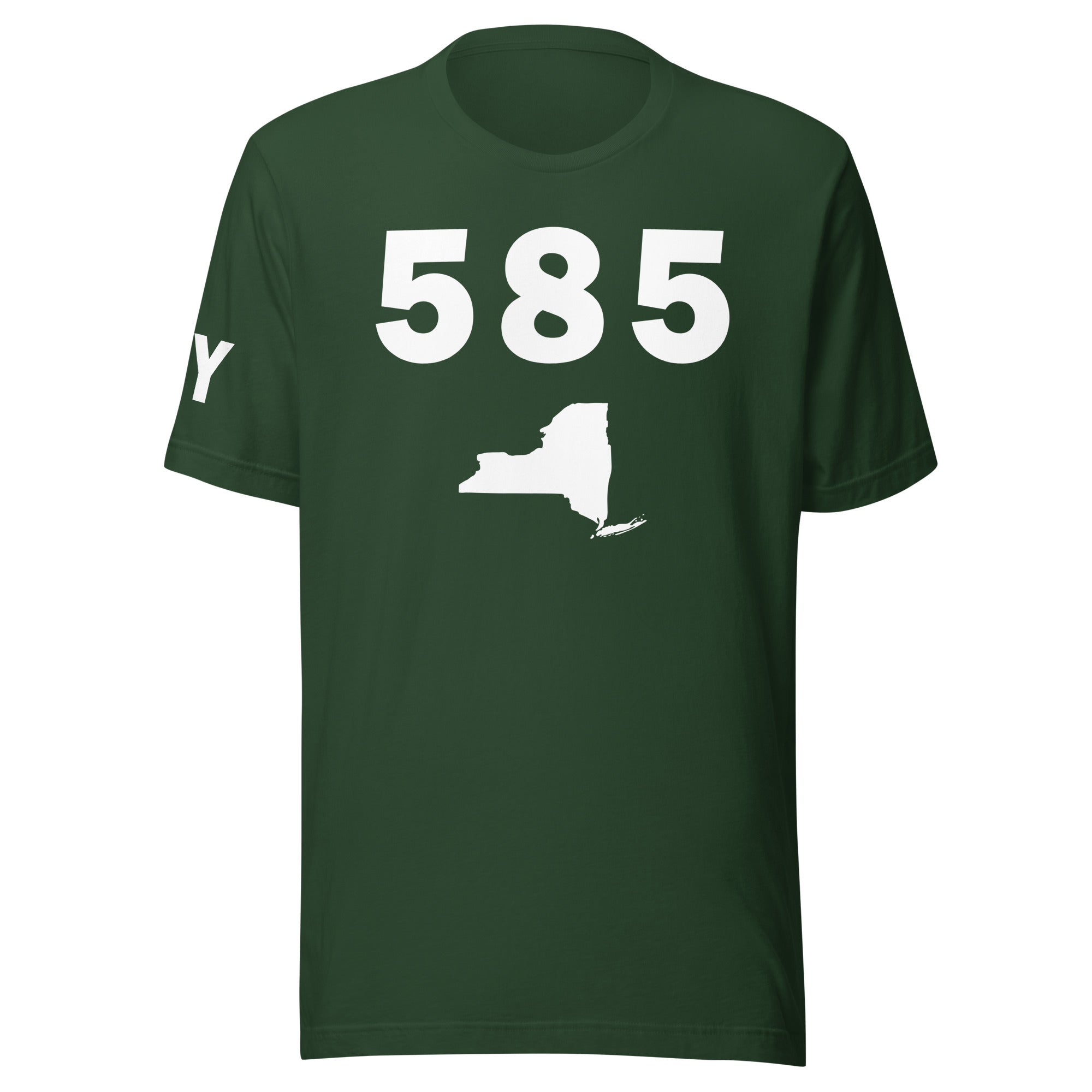 585 Area Code Unisex T Shirt