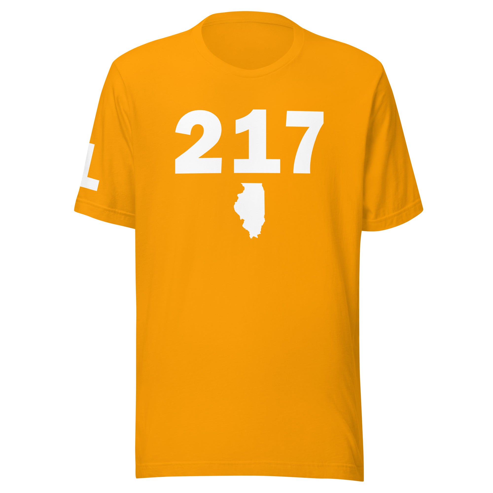 217 Area Code Unisex T Shirt