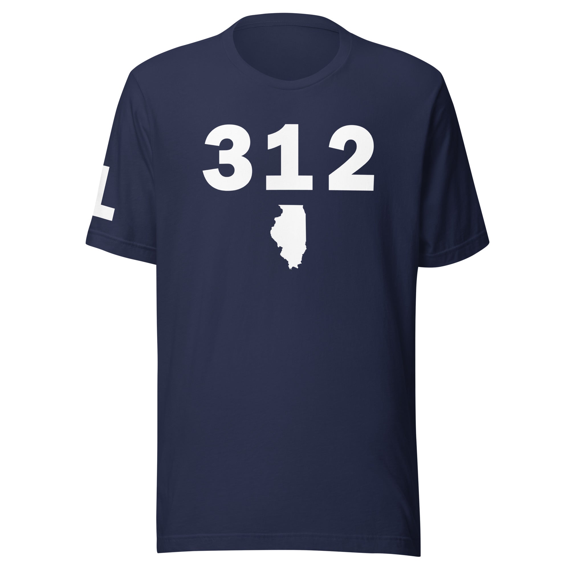 312 Area Code Unisex T Shirt