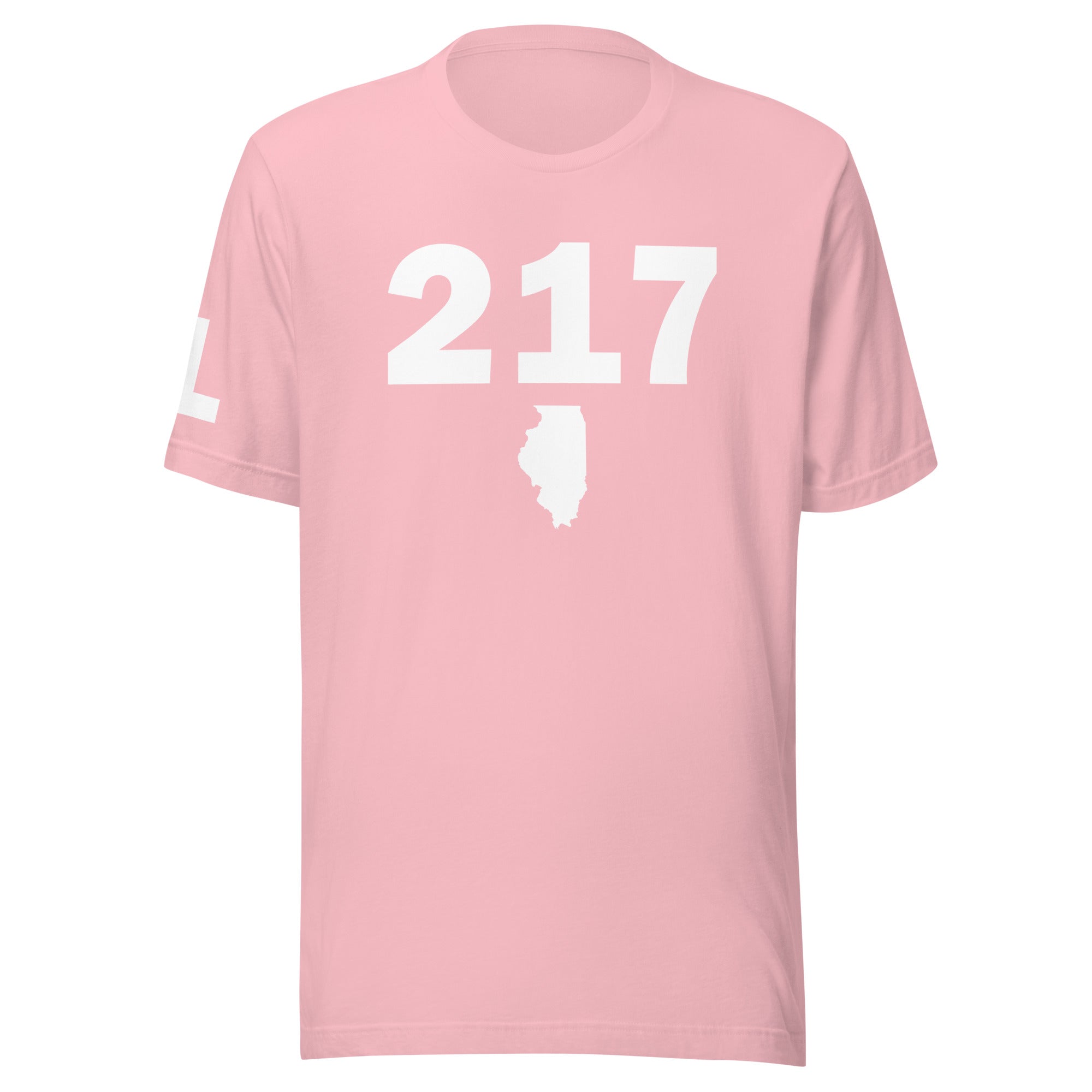 217 Area Code Unisex T Shirt