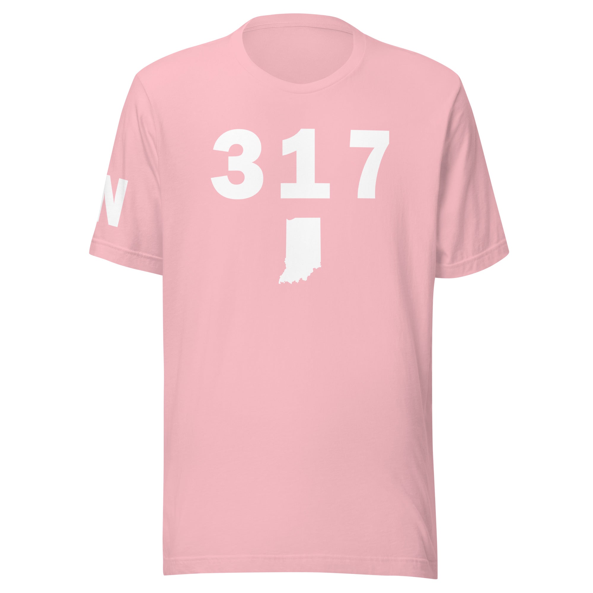 317 Area Code Unisex T Shirt