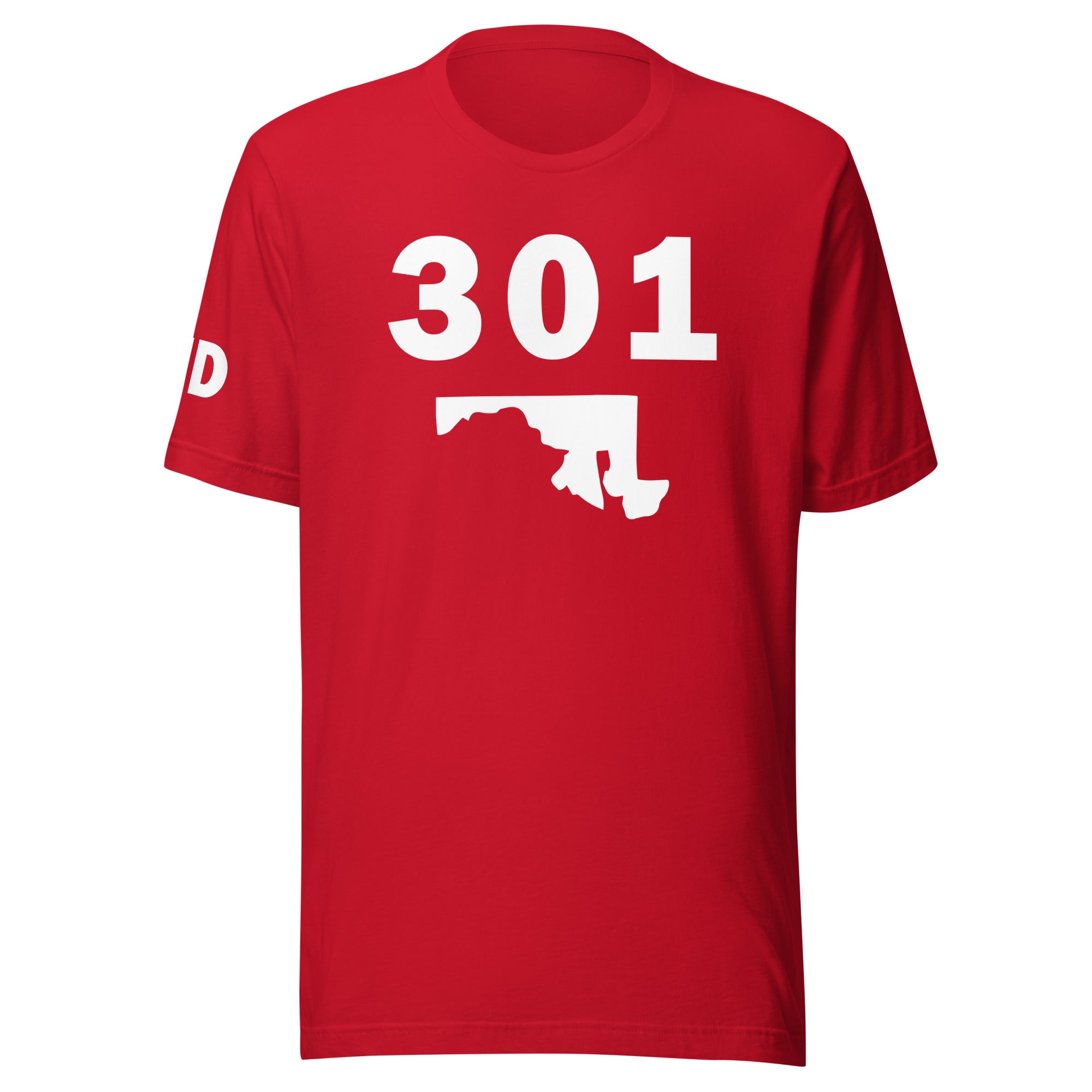 301 Area Code Unisex T Shirt