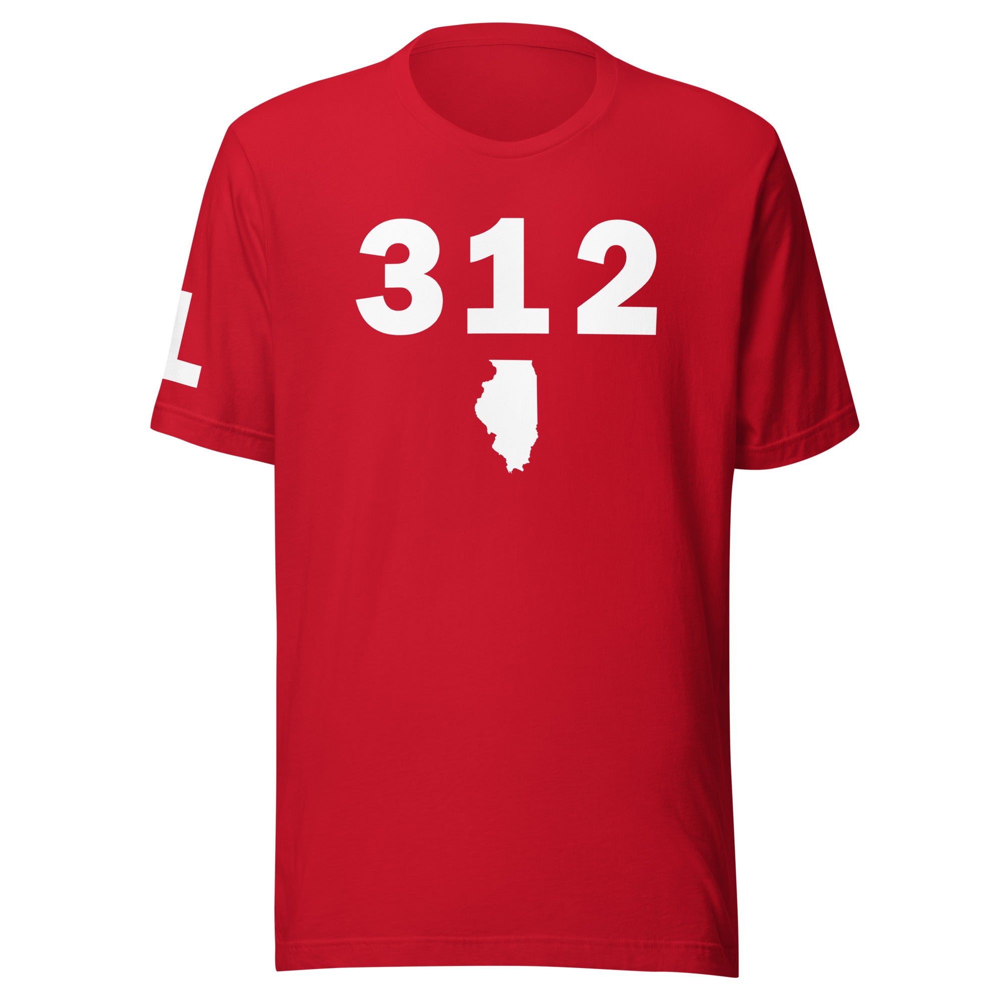 312 Area Code Unisex T Shirt