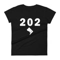 202 Area Code Women's Fashion Fit T Shirt