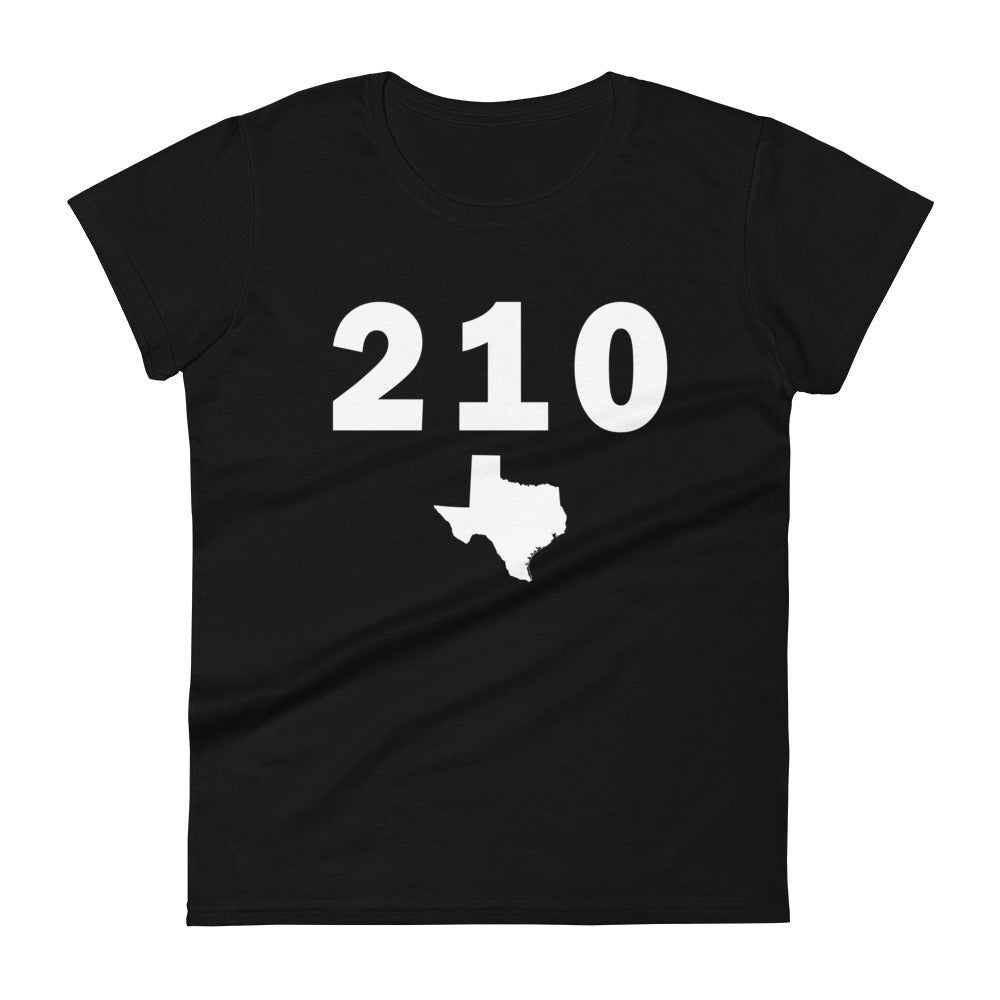 210 Area Code Women's Fashion Fit T Shirt