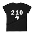 210 Area Code Women's Fashion Fit T Shirt
