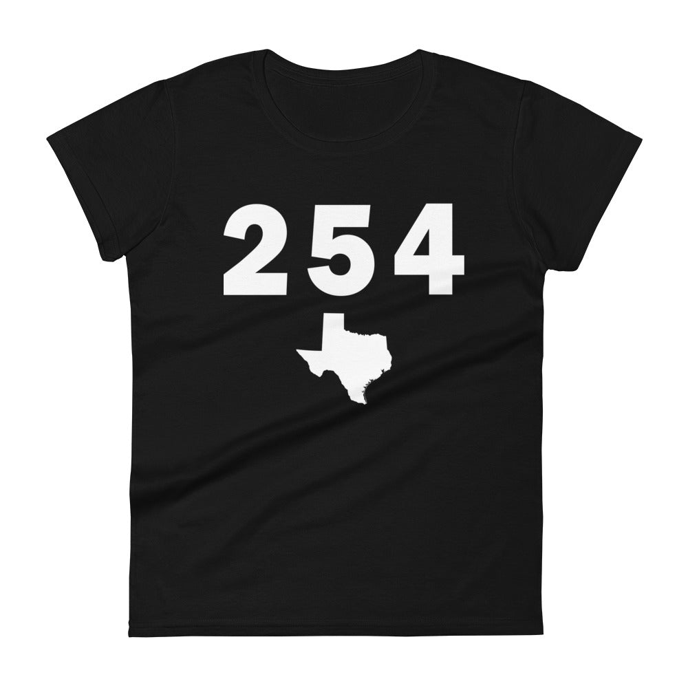254 Area Code Women's Fashion Fit T Shirt