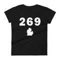 269 Area Code Women's Fashion Fit T Shirt