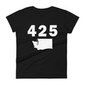 425 Area Code Women's Fashion Fit T Shirt