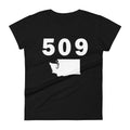 509 Area Code Women's Fashion Fit T Shirt
