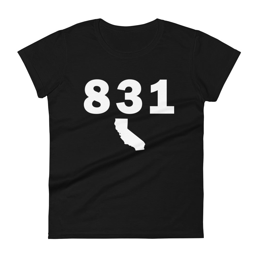831 Area Code Women's Fashion Fit T Shirt