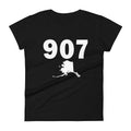 907 Area Code Women's Fashion Fit T Shirt