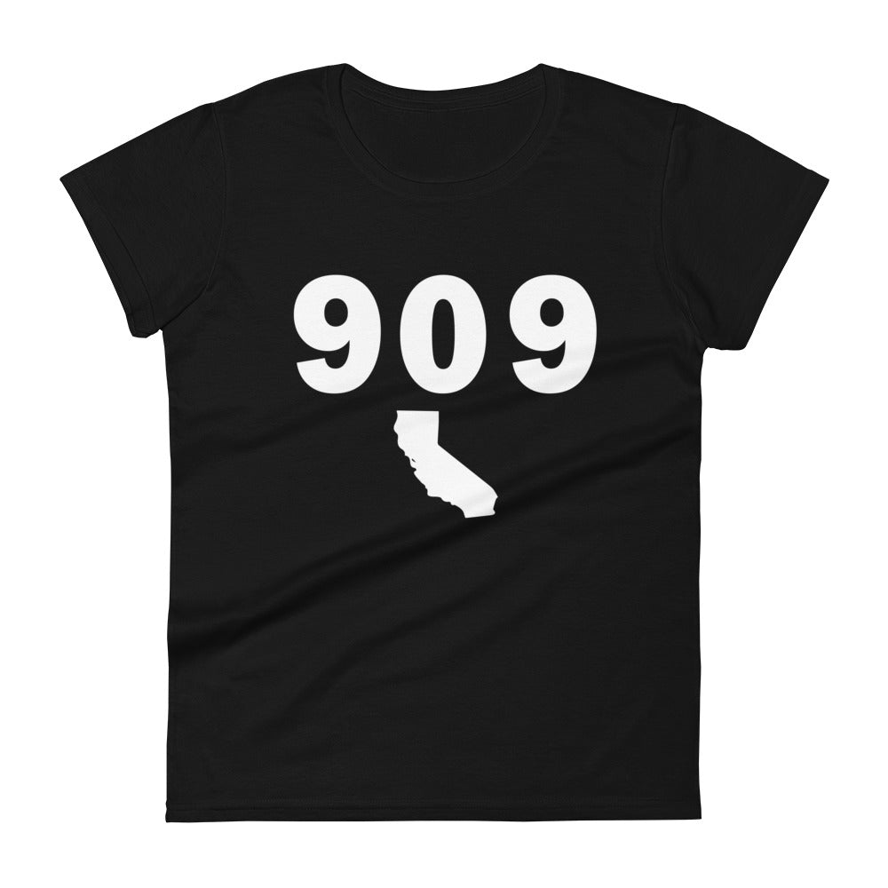 909 Area Code Women's Fashion Fit T Shirt