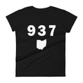 937 Area Code Women's Fashion Fit T Shirt