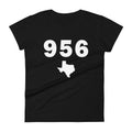 956 Area Code Women's Fashion Fit T Shirt