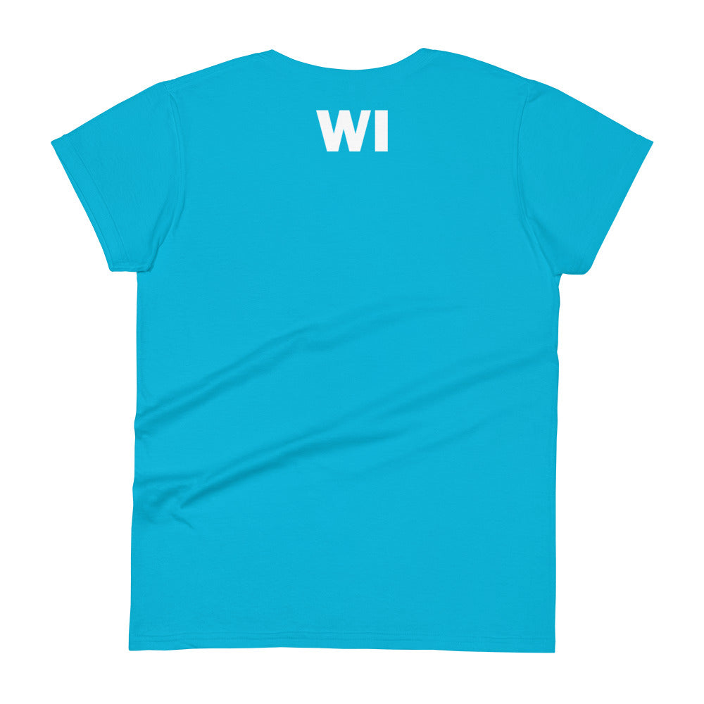 414 Area Code Women's Fashion Fit T Shirt