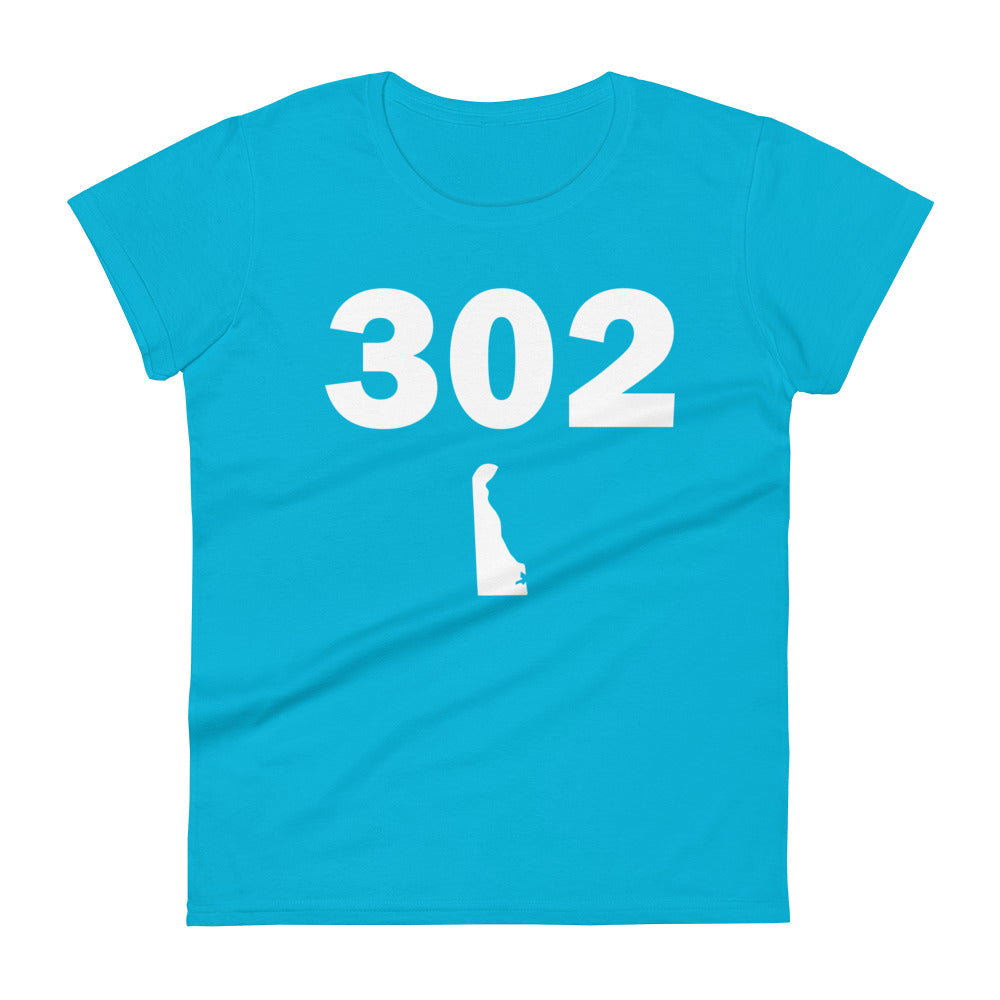 302 Area Code Women's Fashion Fit T Shirt
