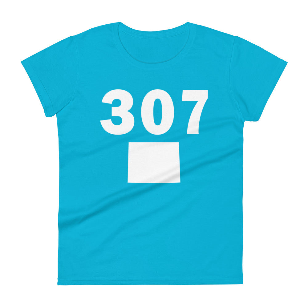 307 Area Code Women's Fashion Fit T Shirt