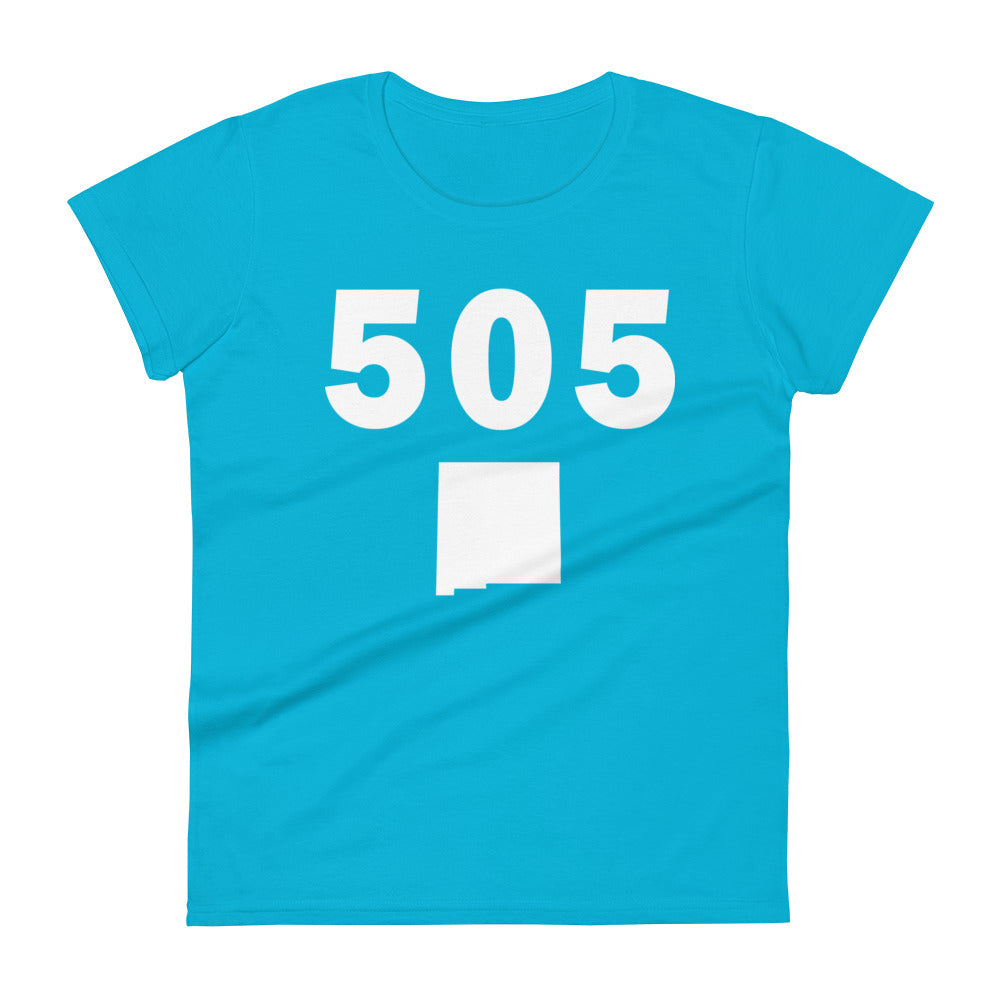 505 Area Code Women's Fashion Fit T Shirt