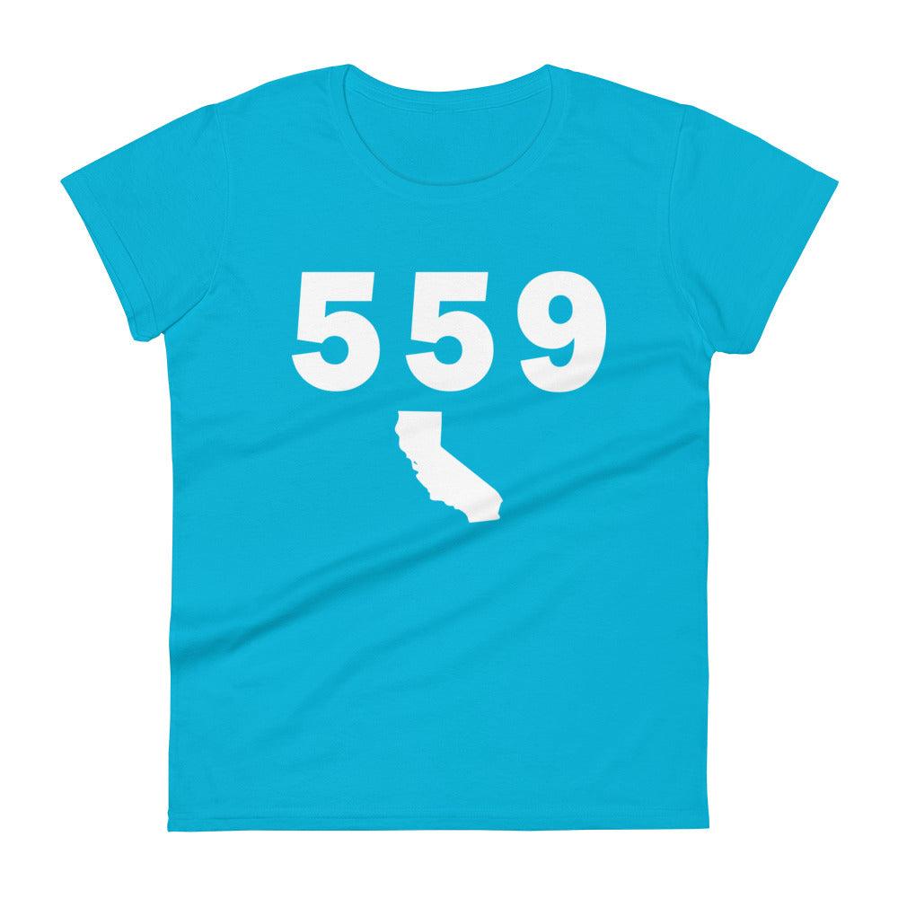 559 Area Code Women's Fashion Fit T Shirt