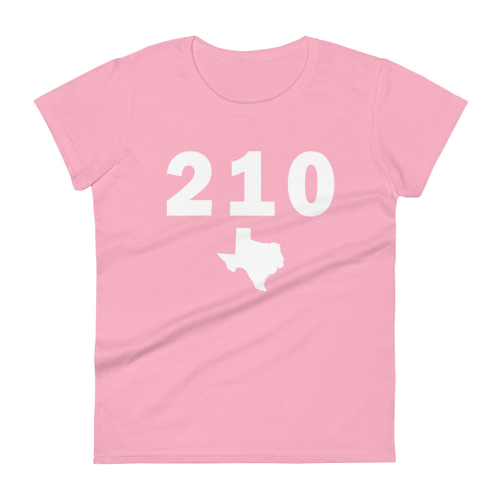 210 Area Code Women's Fashion Fit T Shirt