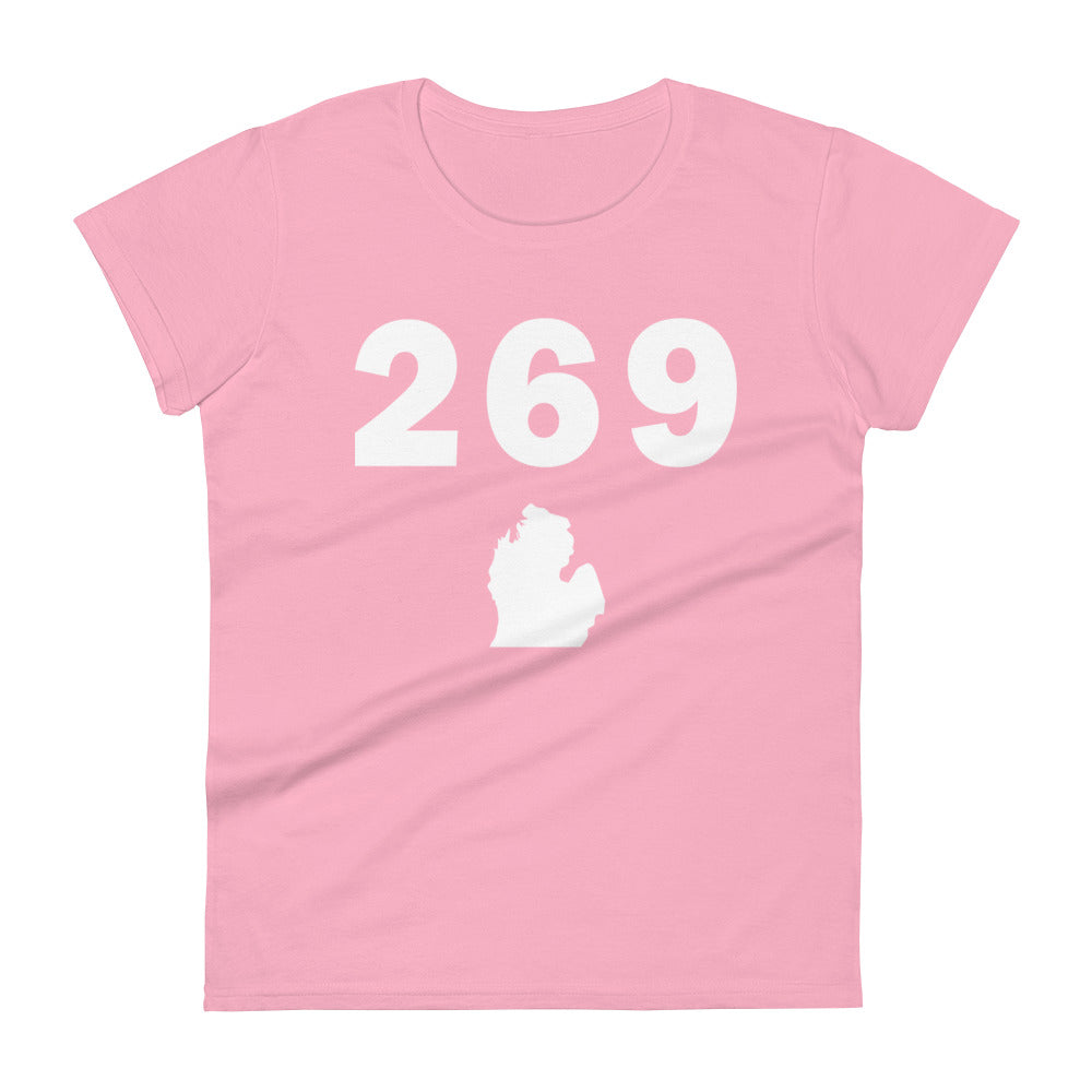 269 Area Code Women's Fashion Fit T Shirt