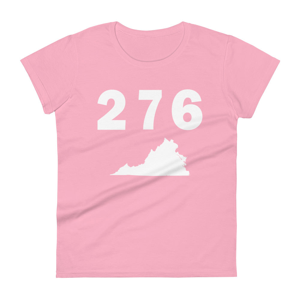 276 Area Code Women's Fashion Fit T Shirt