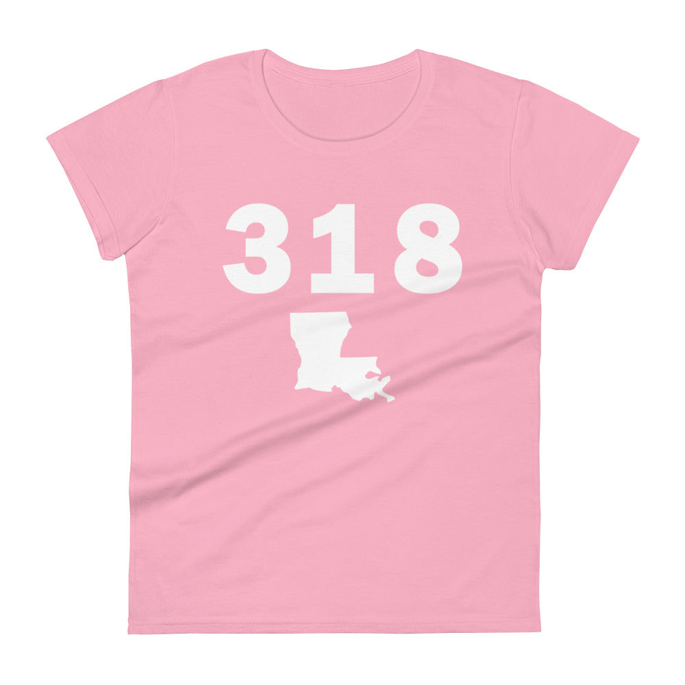 318 Area Code Women's Fashion Fit T Shirt