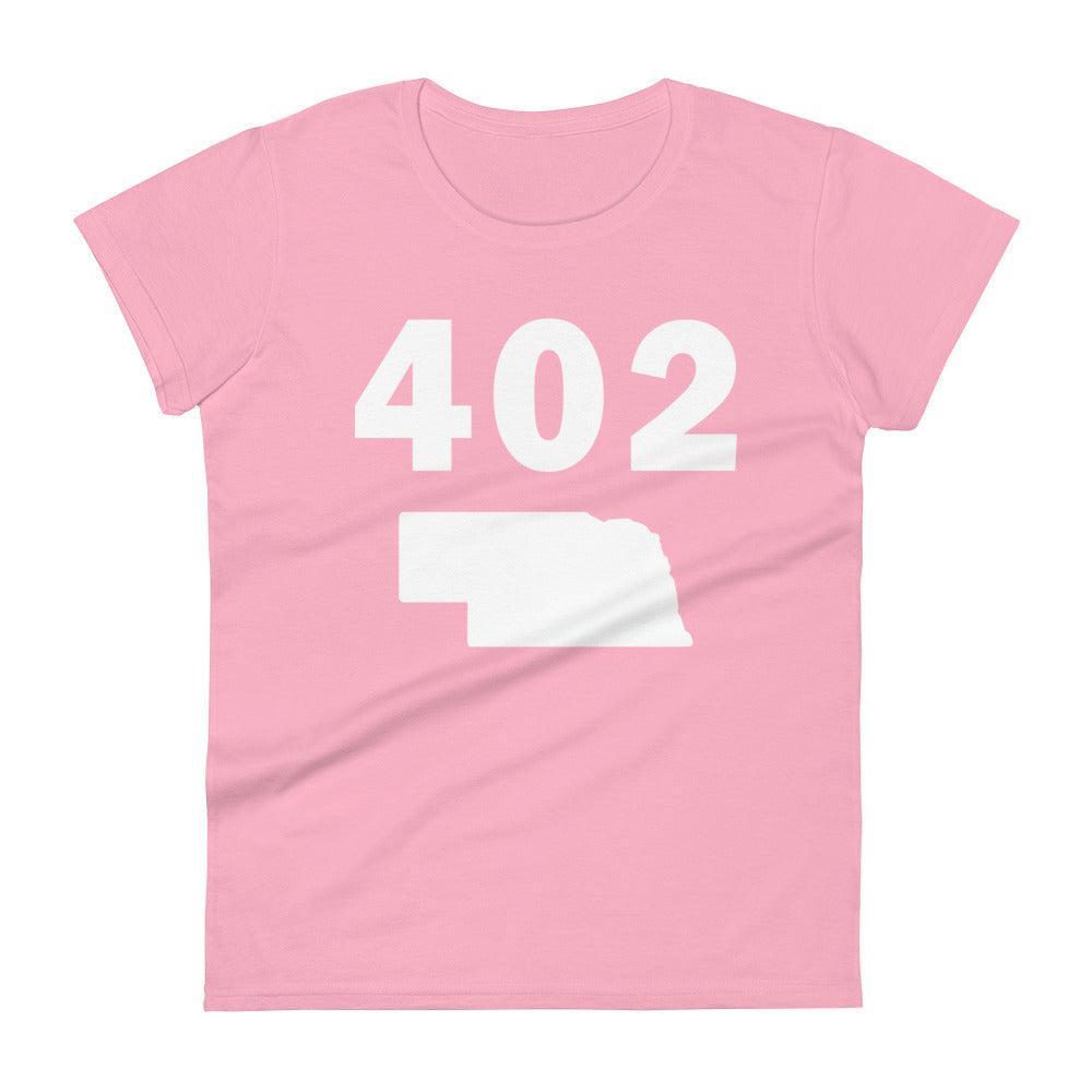 402 Area Code Women's Fashion Fit T Shirt