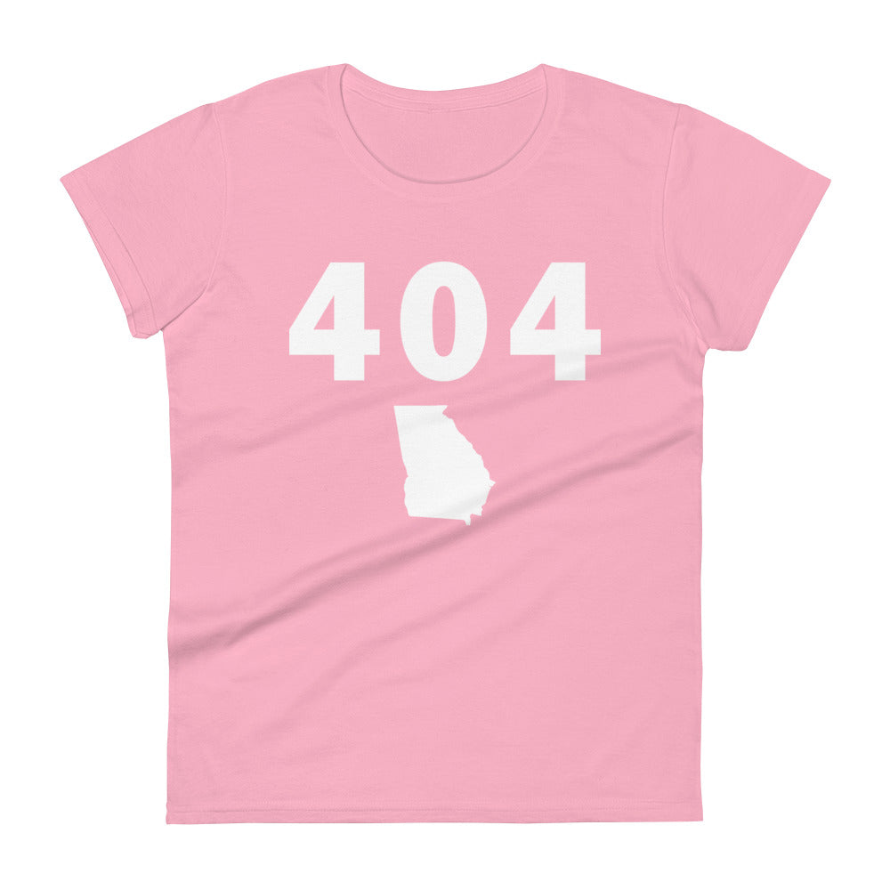 404 Area Code Women's Fashion Fit T Shirt