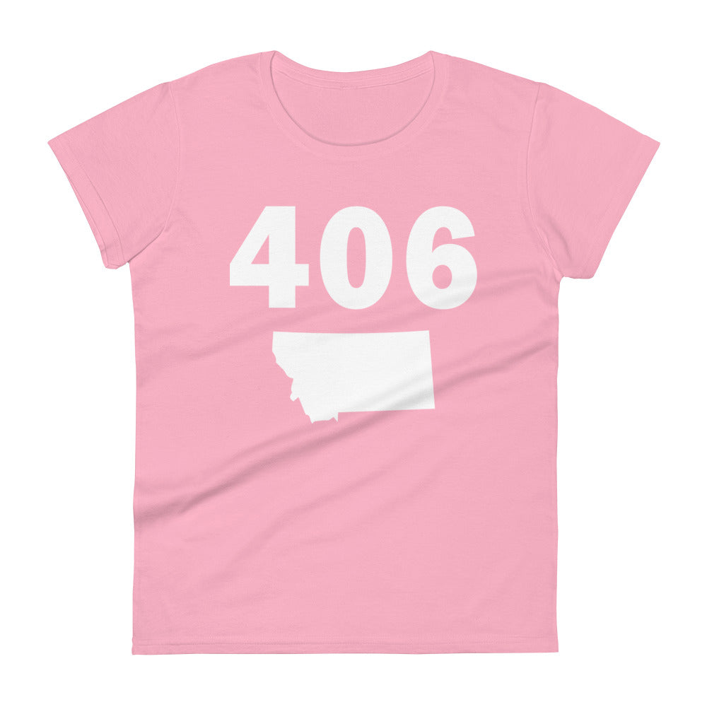 406 Area Code Women's Fashion Fit T Shirt