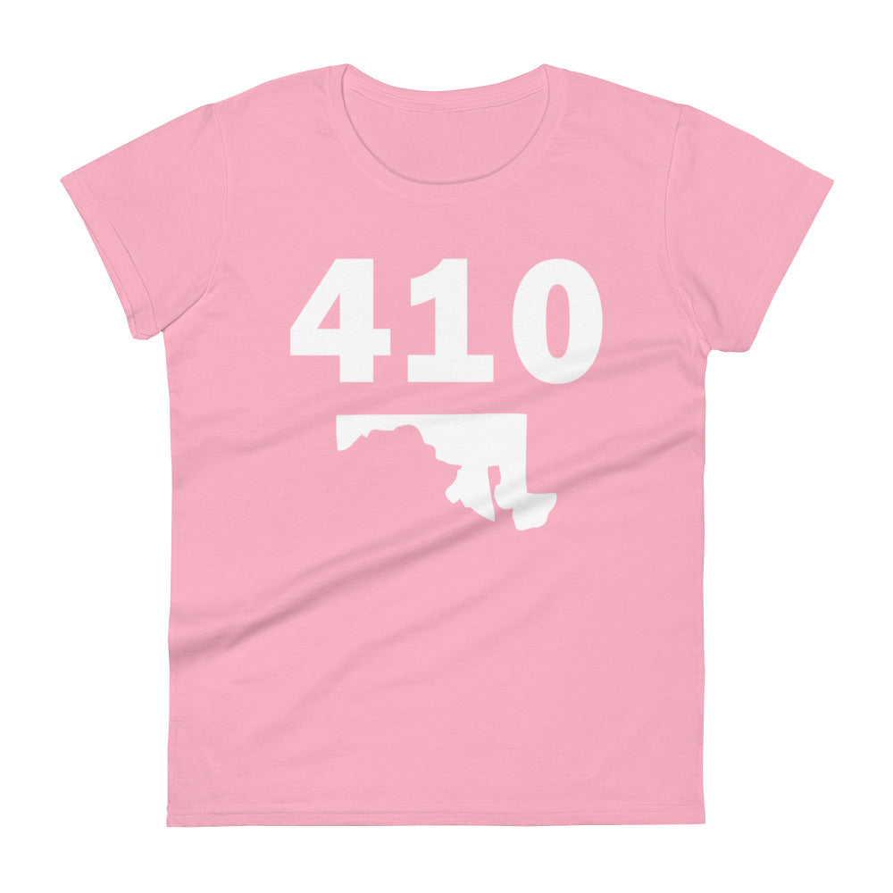 410 Area Code Women's Fashion Fit T Shirt