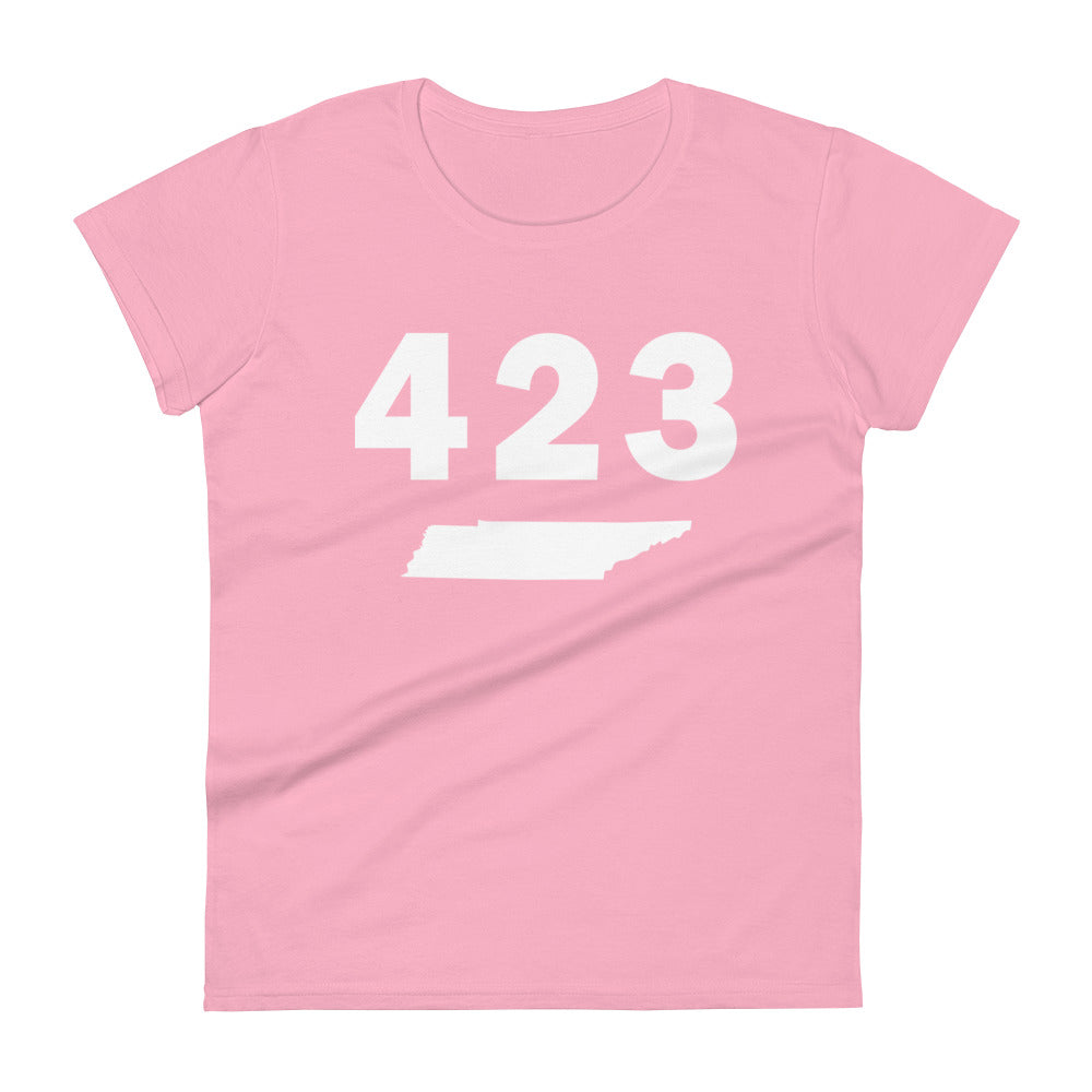 423 Area Code Women's Fashion Fit T Shirt